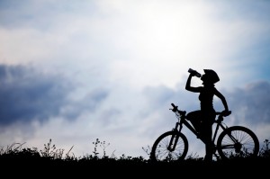 Lady on a Bike - iStock